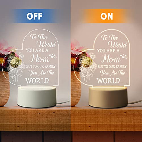 3D Night Light For Mom